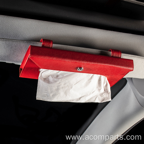 Car Tissue Box Resisting High Temperature Non-slip